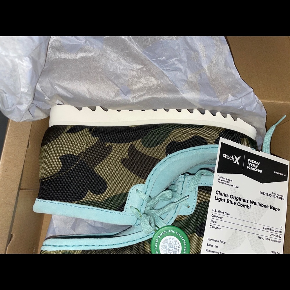 bape clark’s wallabee